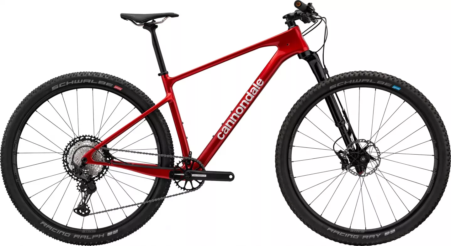 Фотография Велосипед Cannondale SCALPEL HT Carbon 2 29" рама M (2023) Красный